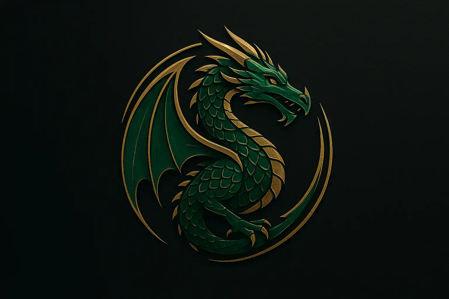 Dragon emblem logo artwork representing the BigDrago casino brand