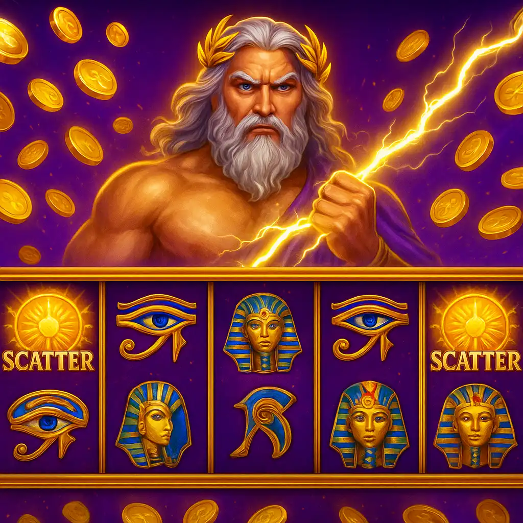 Gates of Olympus Super Scatter slot game screen