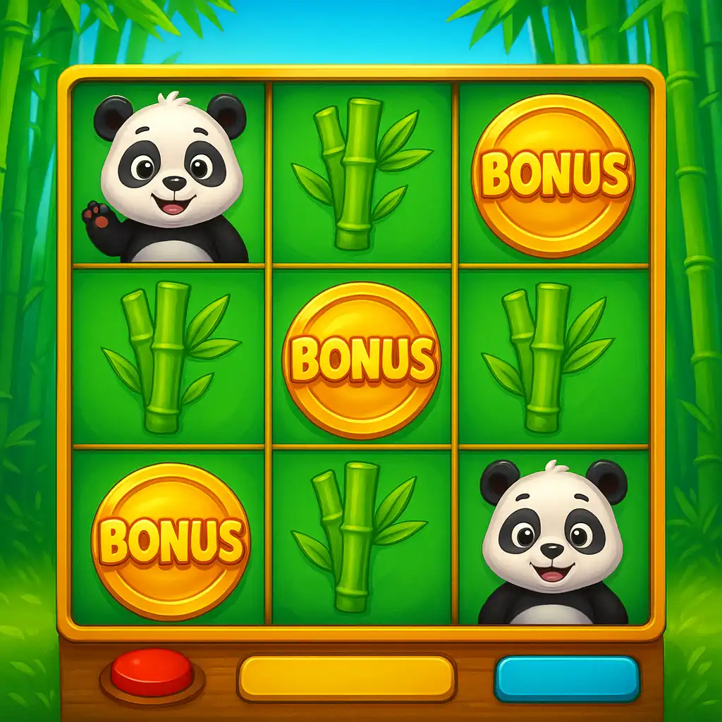 Wacky Panda slot game screen
